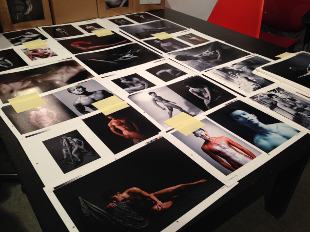 Grinding the midnight oil on color proofs and preparing files for my 3rd photography book.