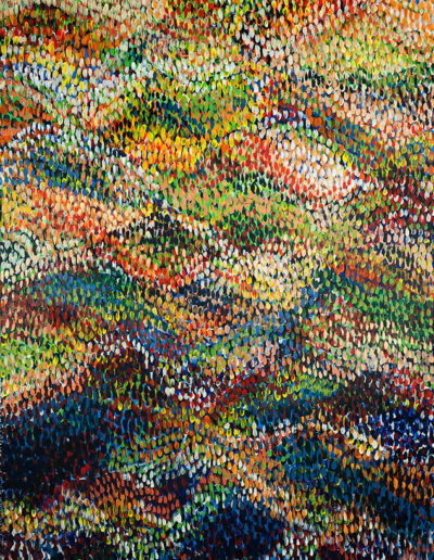 Abstract painting by Norm Yip.