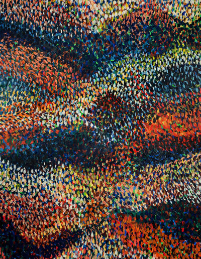 Abstract painting by Norm Yip.