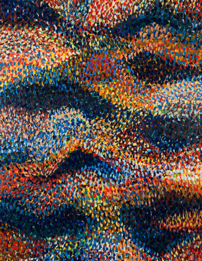 Abstract painting by Norm Yip.