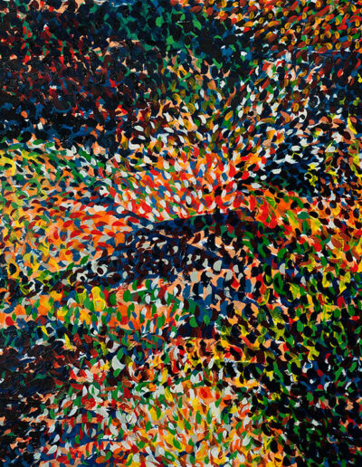 Abstract paintings by Norm Yip