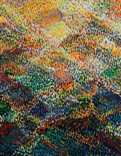 Abstract painting by Norm Yip.