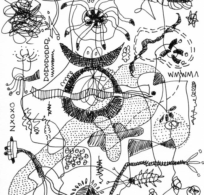 Doodling and freeing the mind….