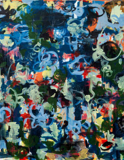 Abstract painting by Norm Yip